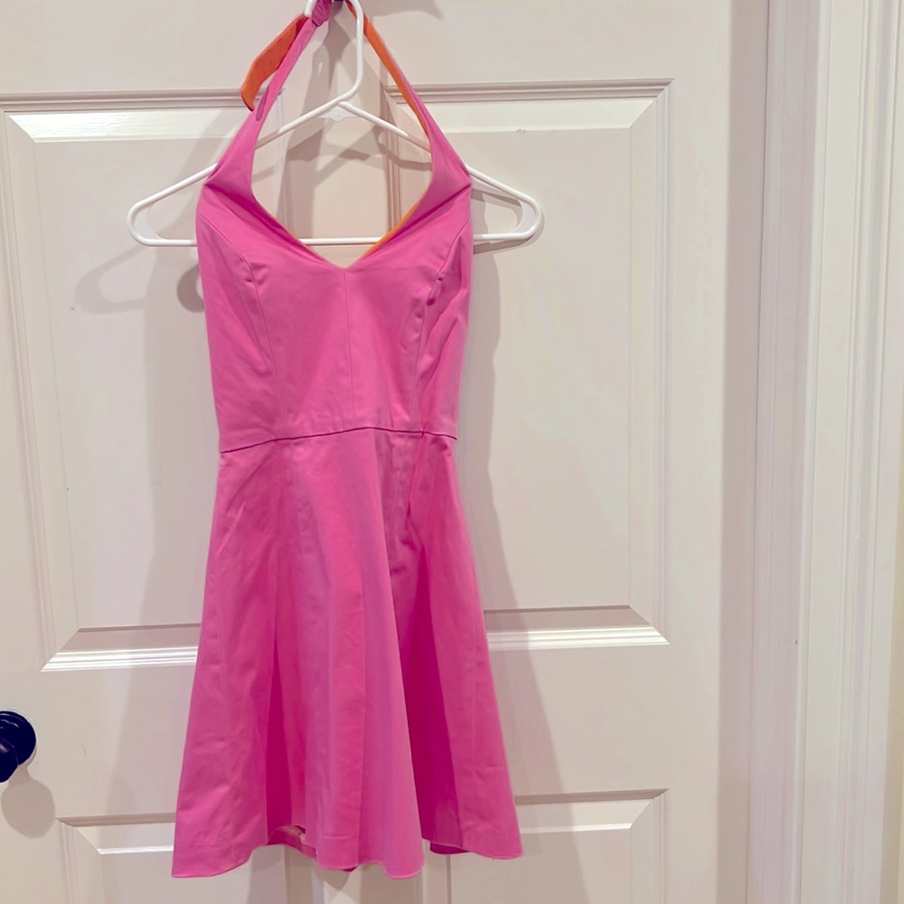 Emma Graham halter aline dress